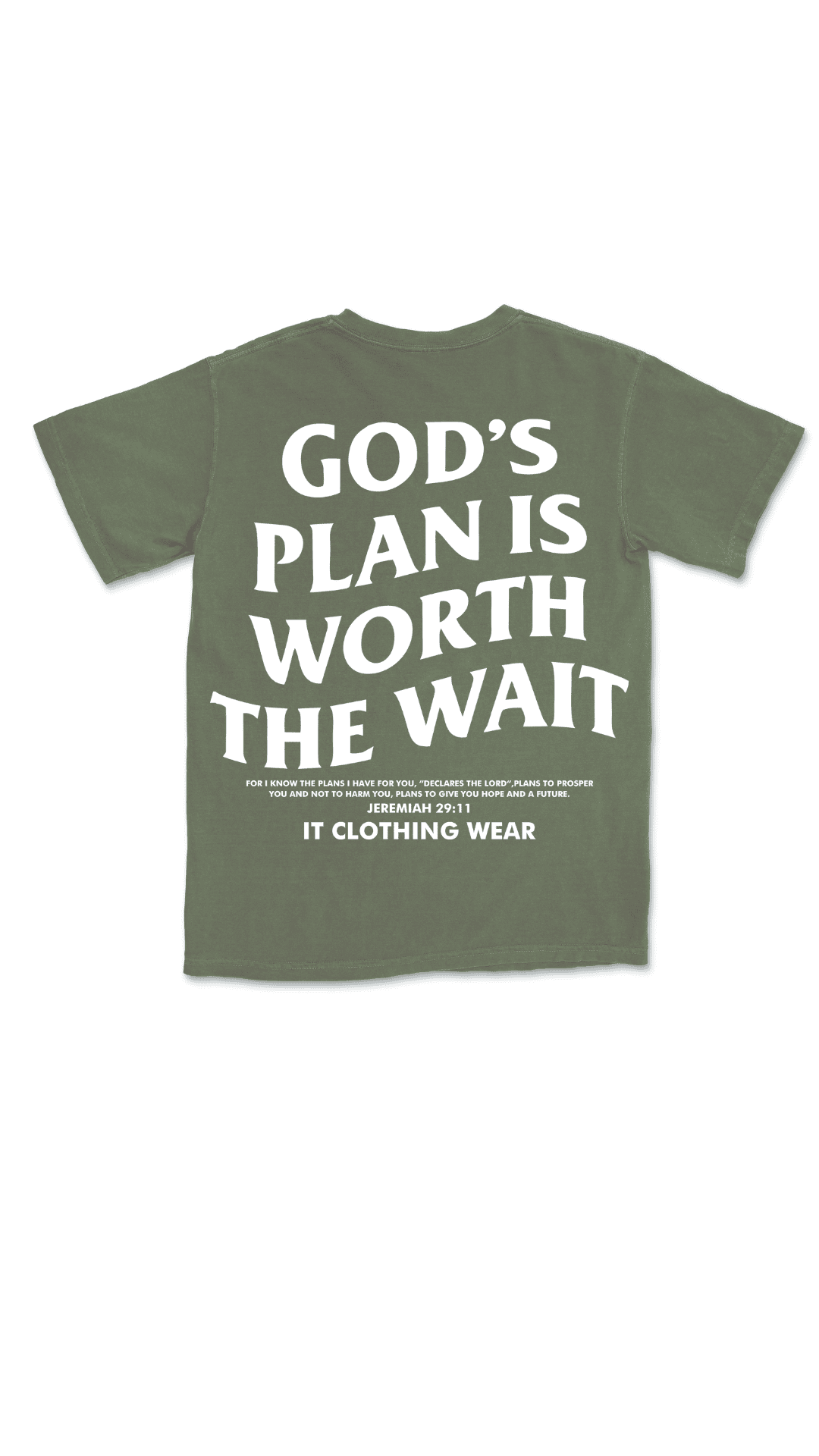 God's Plan Is Worth The Wait Unisex Tee