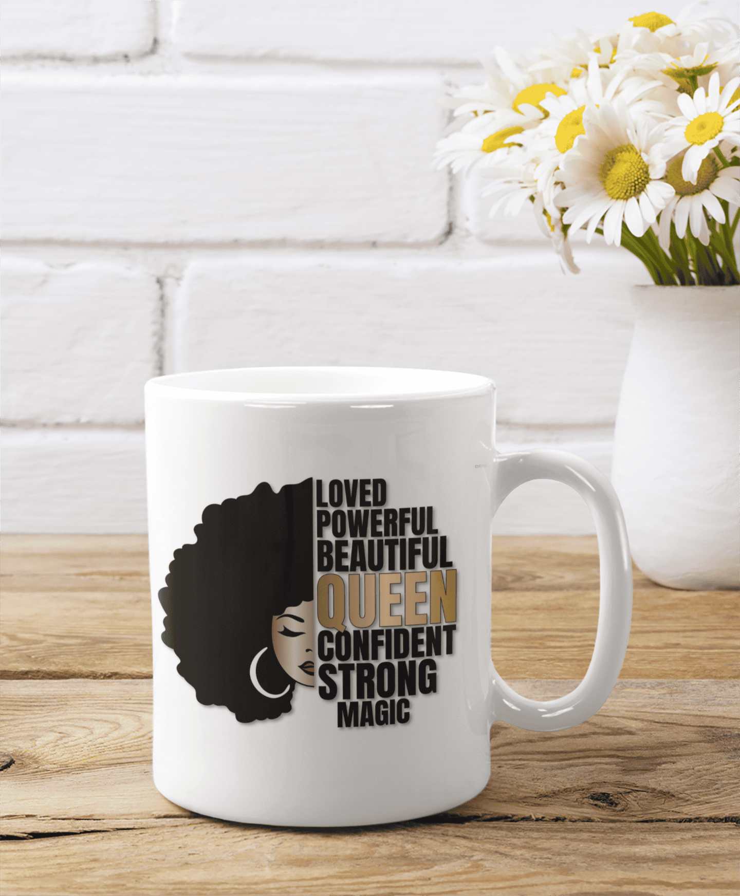 Beautiful Afro Attribute Mug It Clothing Wear LLC