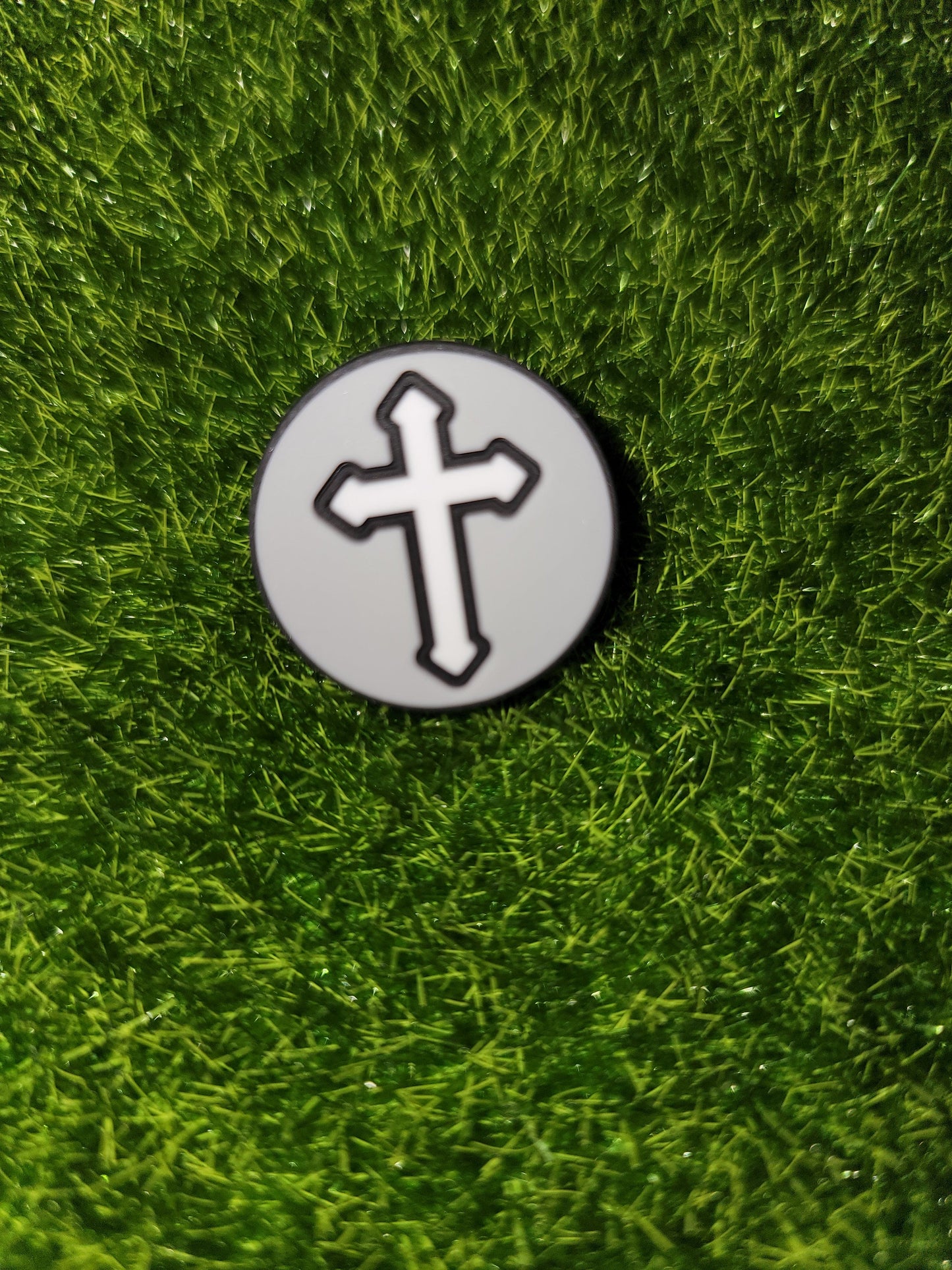 Cross Button Croc Charm It Clothing Wear LLC