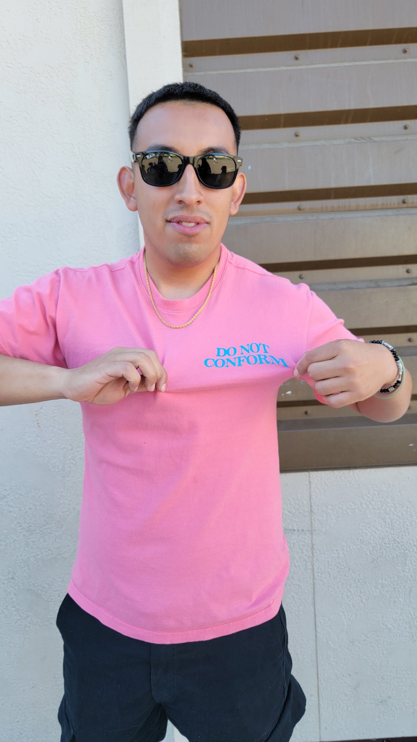 Do Not Conform( Pink Salmon) It Clothing Wear LLC