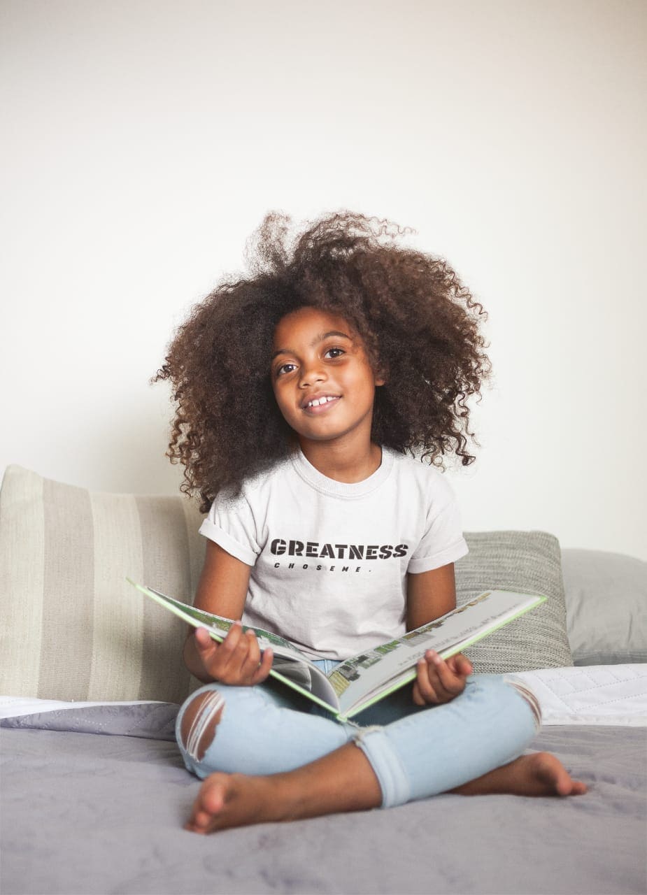 GREATNESS CHOSE ME KIDS TEE It Clothing Wear LLC