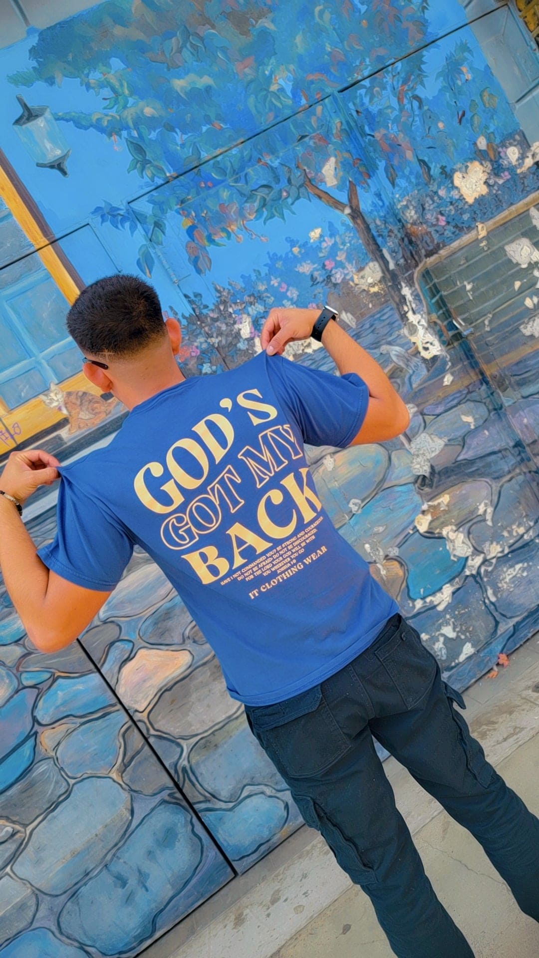 God's Got My Back Unisex Tee It Clothing Wear LLC