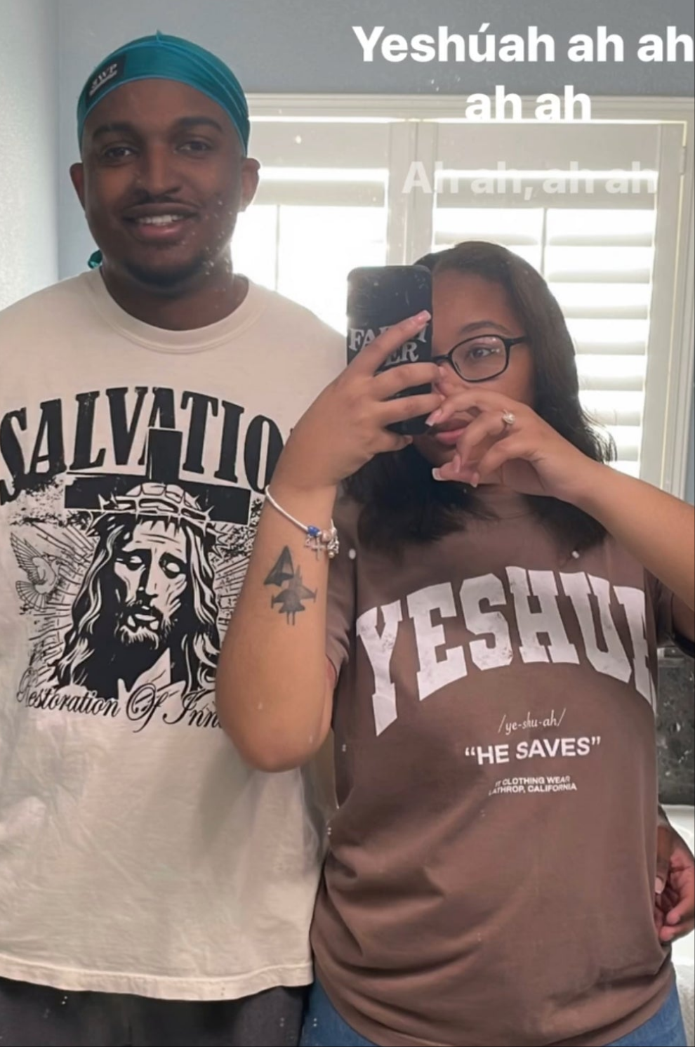 Yeshua – He Saves (Comfort Colors® Tee)