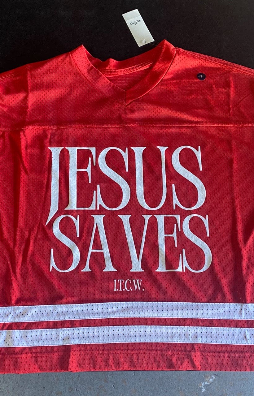 JESUS SAVES JERSEY