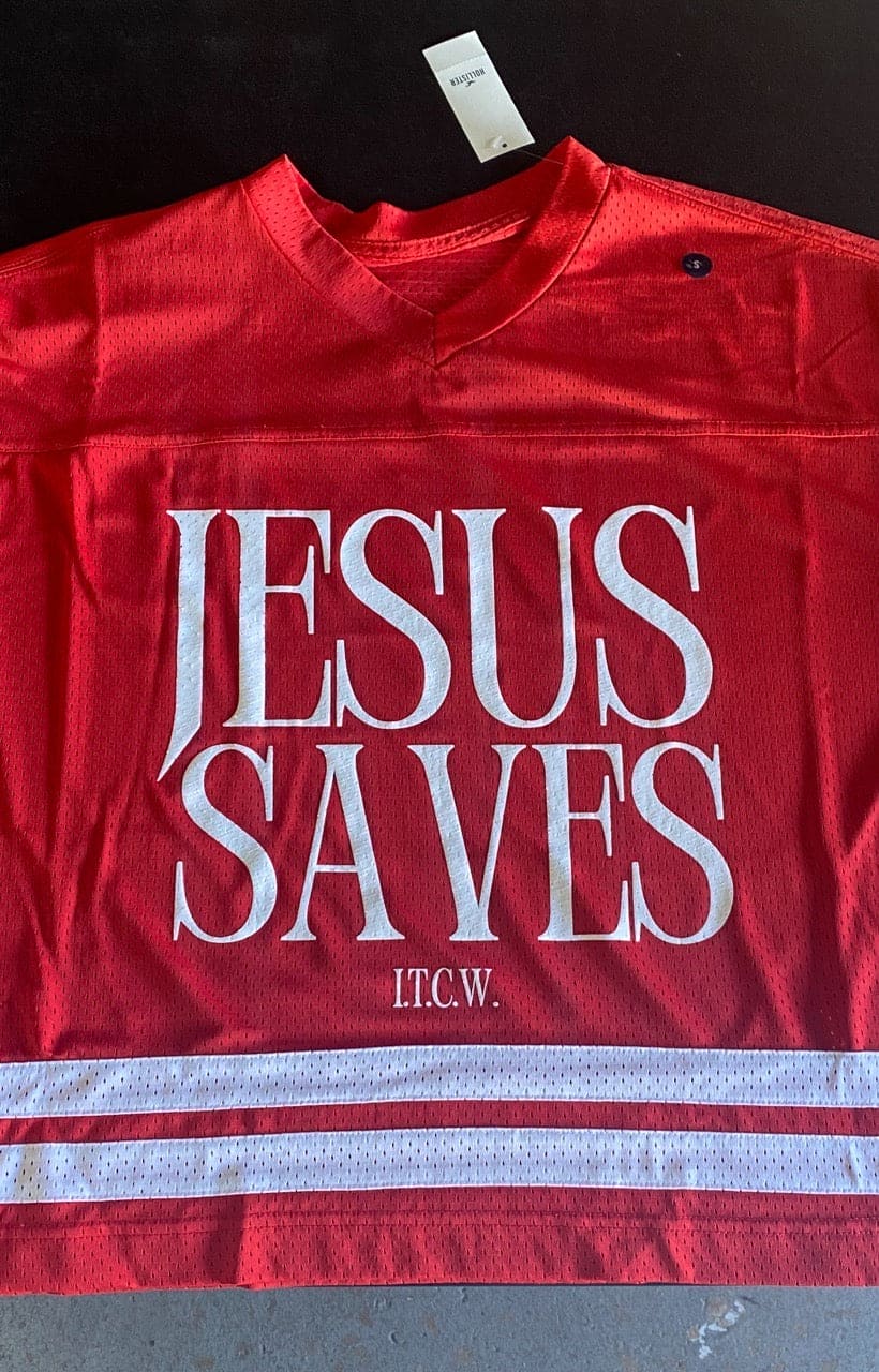 JESUS SAVES JERSEY
