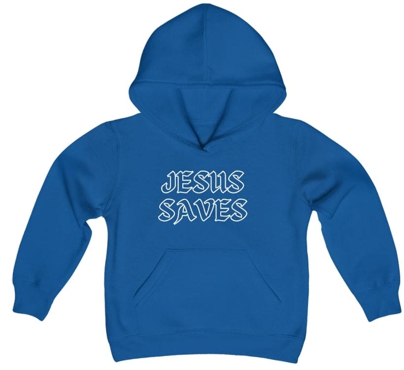 Jesus Saves Youth Hoodie It Clothing Wear LLC