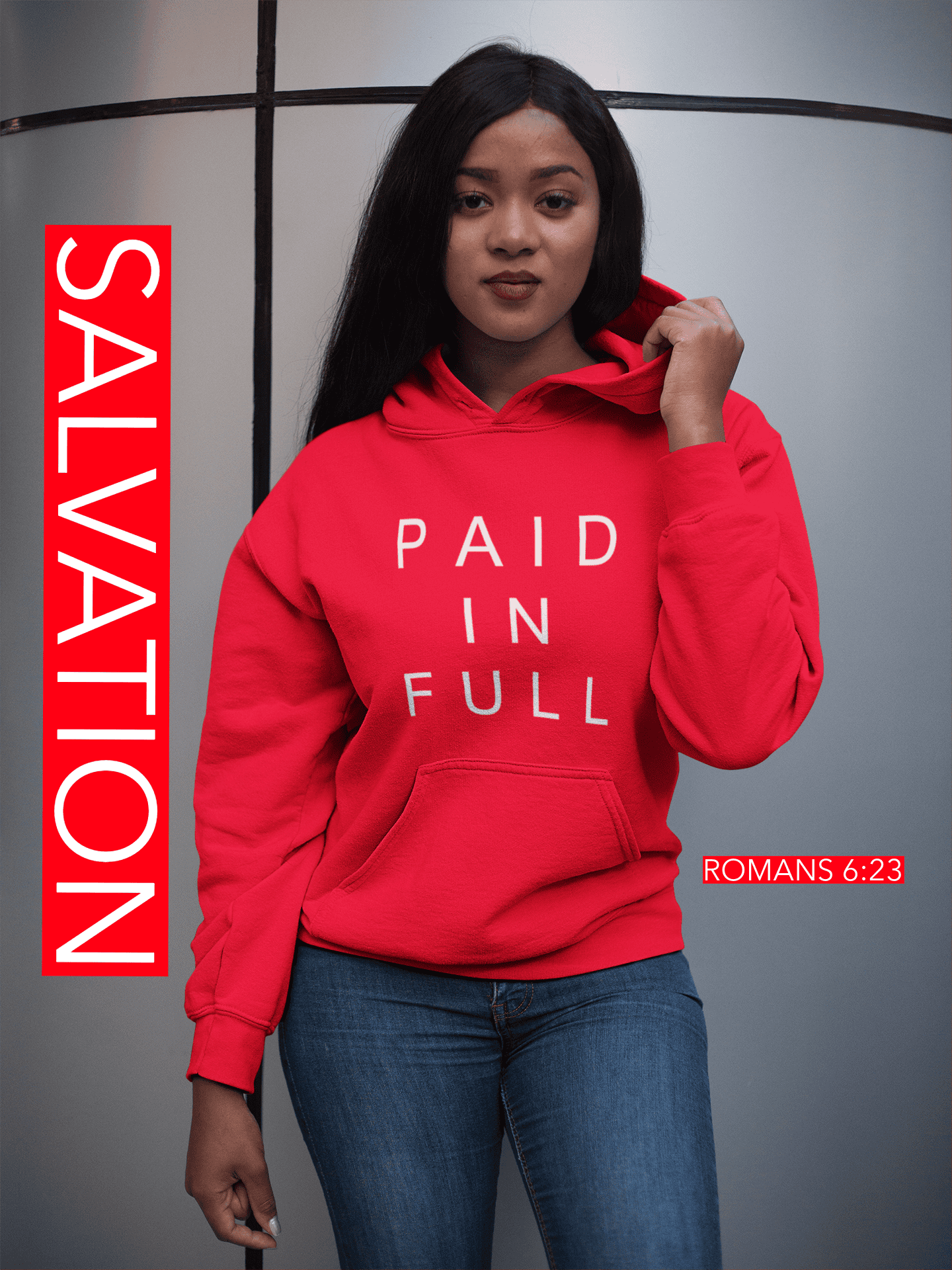 PAID IN FULL SALVATION Hoodie It Clothing Wear LLC