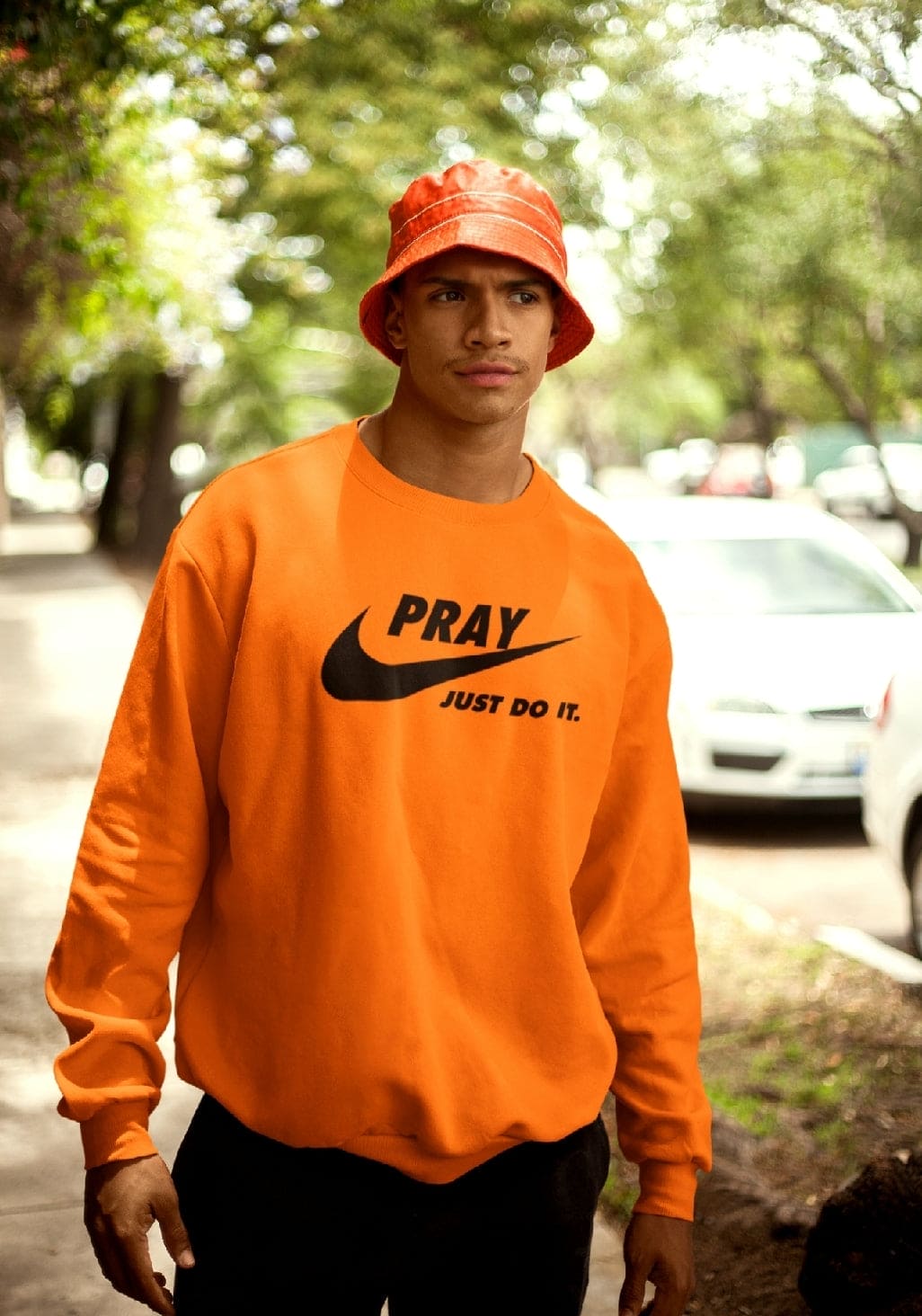 Pray Just Do It CREWNECK SWEATSHIRT(UNISEX) It Clothing Wear LLC