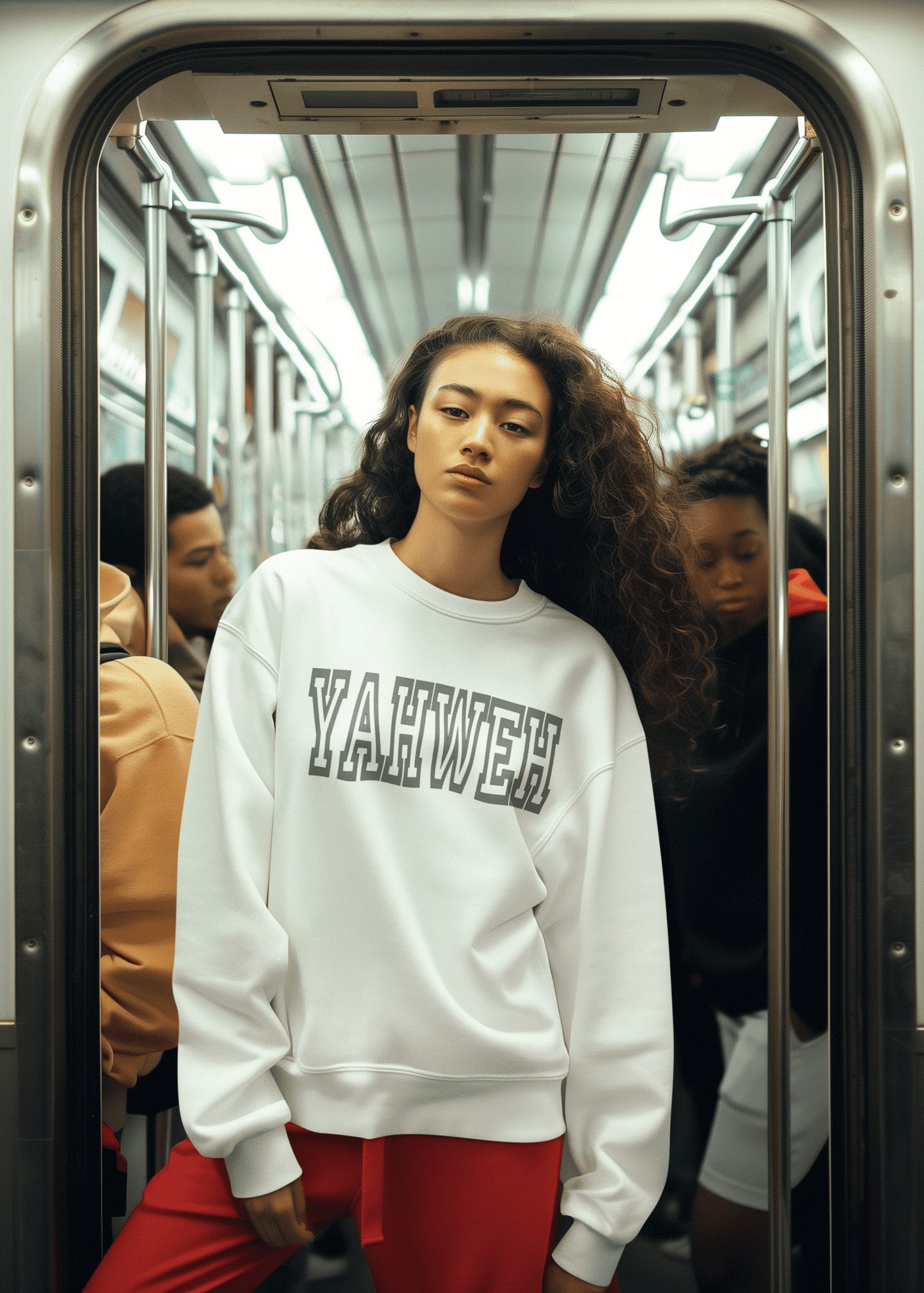 Varsity Yahweh Crewneck Sweatshirt (Unisex)
