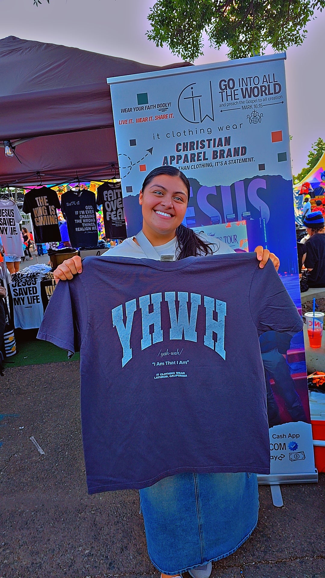 Yahweh – I AM that I AM (Comfort Colors® Tee)