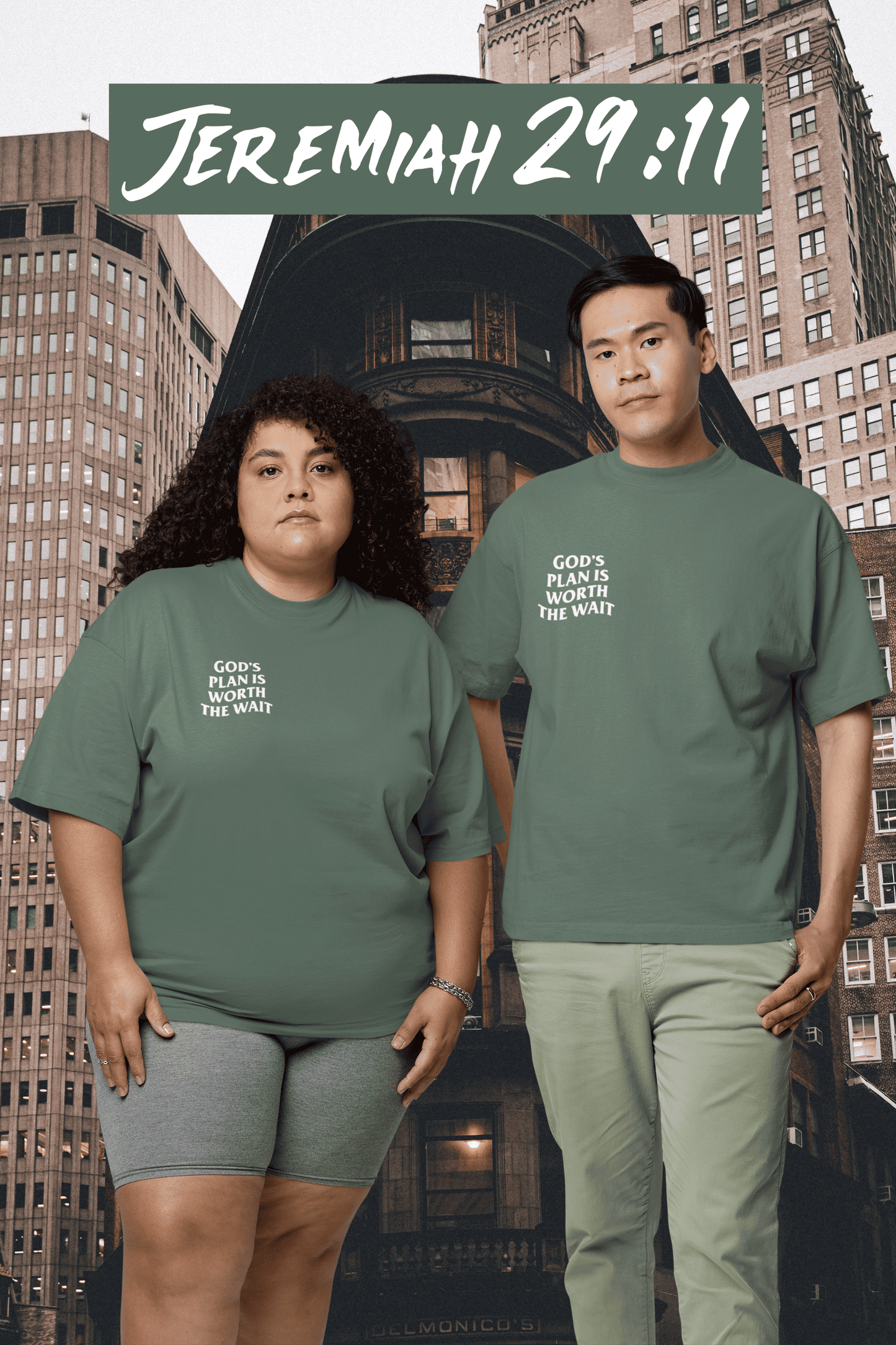God's Plan Is Worth The Wait Unisex Tee