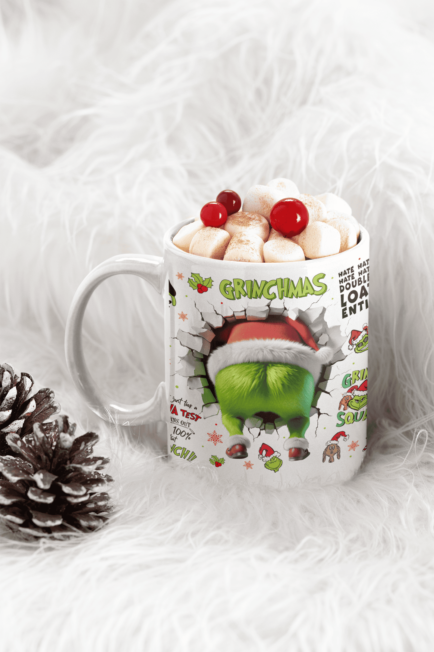 Merry Christmas Grinch 11 oz Mug