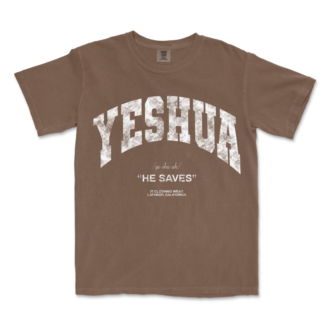Yeshua – He Saves (Comfort Colors® Tee)