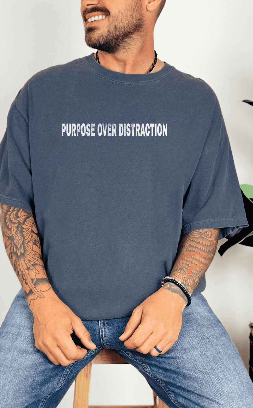 Purpose over Distraction Unisex Tee