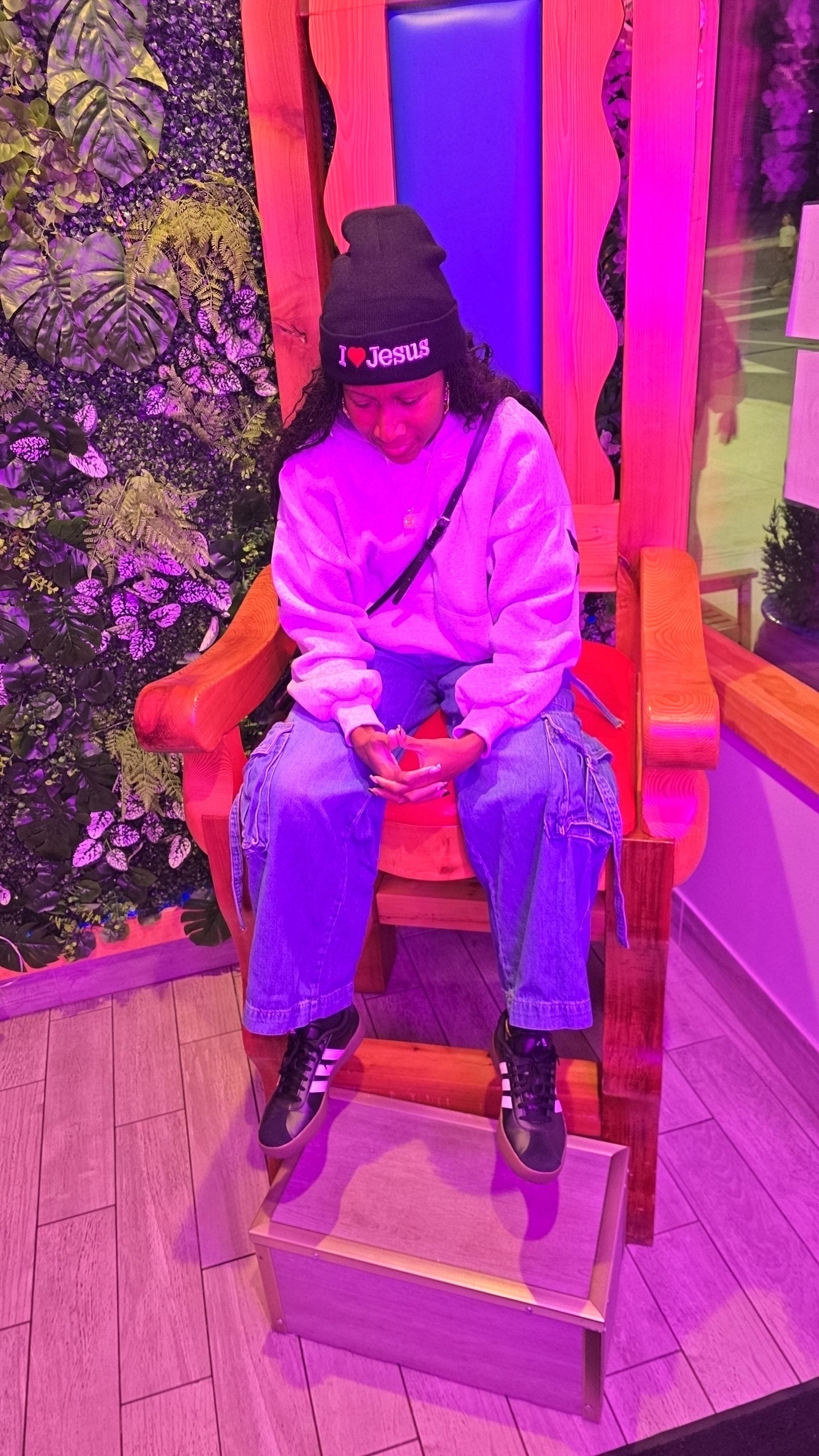 I ❤️ Jesus Embroidered Beanie