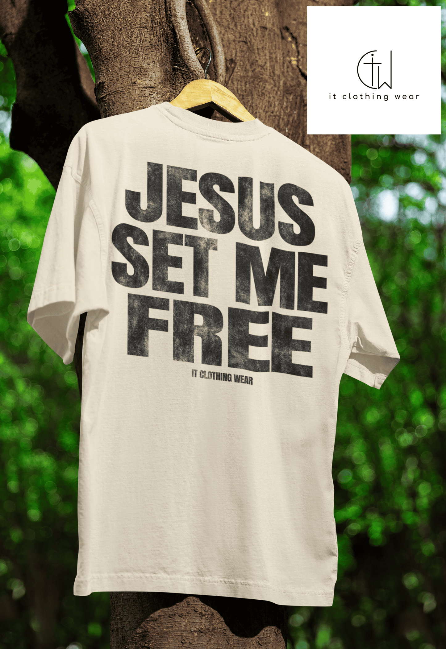 Jesus Set Me Free Unisex Tee