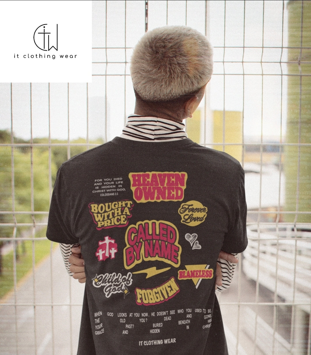 Heaven Owned Colossians 3:3 Unisex Tee