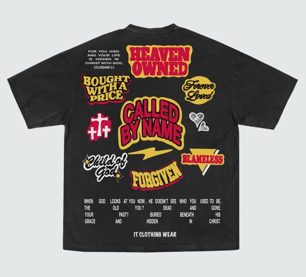 Heaven Owned Colossians 3:3 Unisex Tee