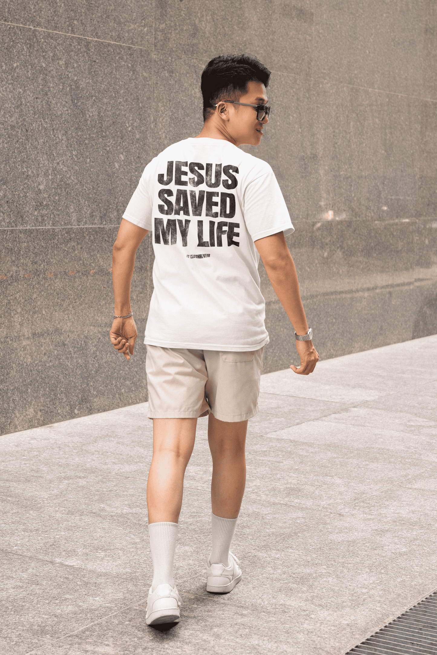 JESUS SAVED MY LIFE Unisex Tee