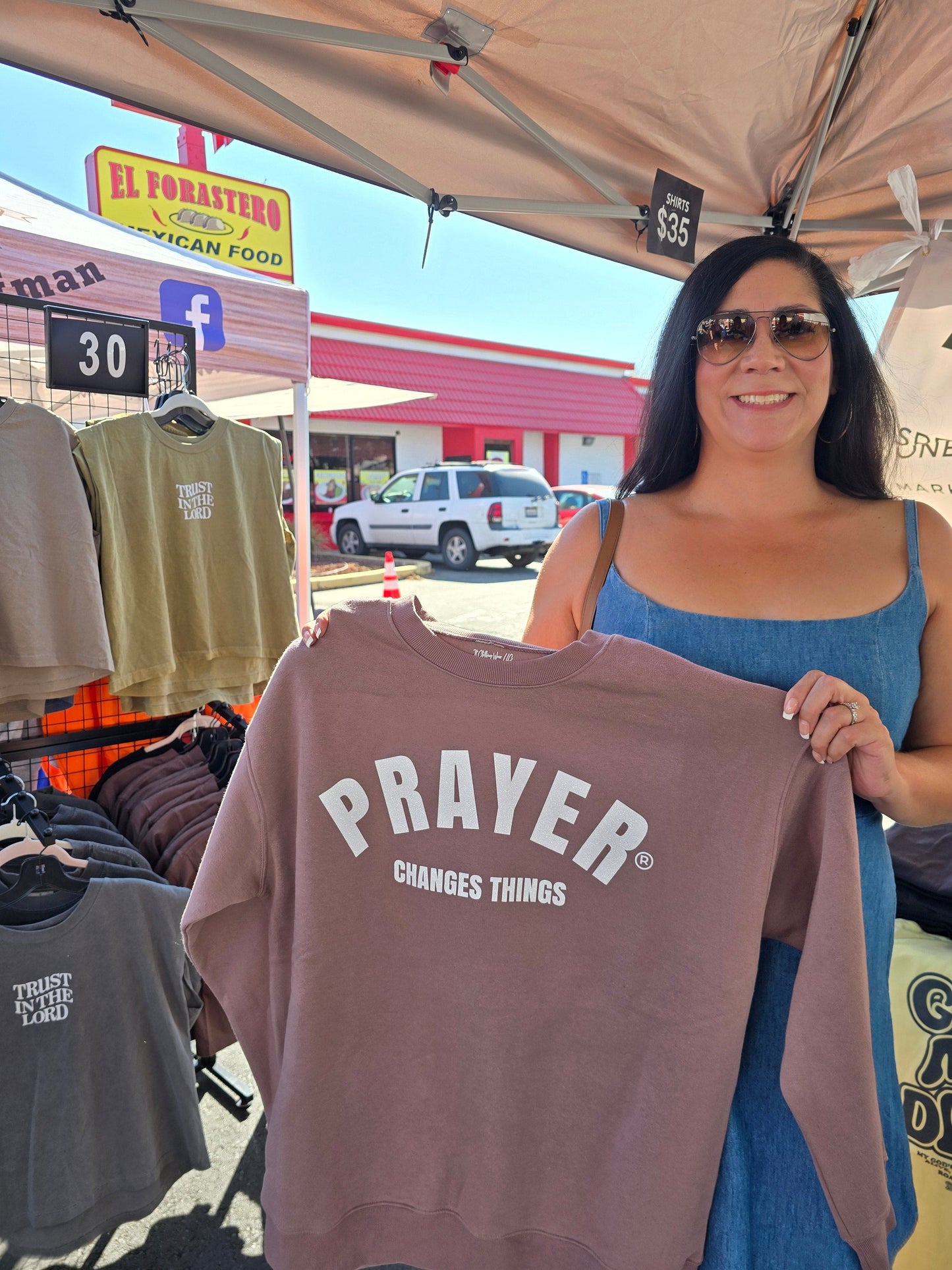 Prayer Changes Thing Unisex Sweatshirt