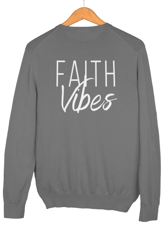 Faith Vibes Crewneck Sweatshirt (UNISEX) It Clothing Wear LLC