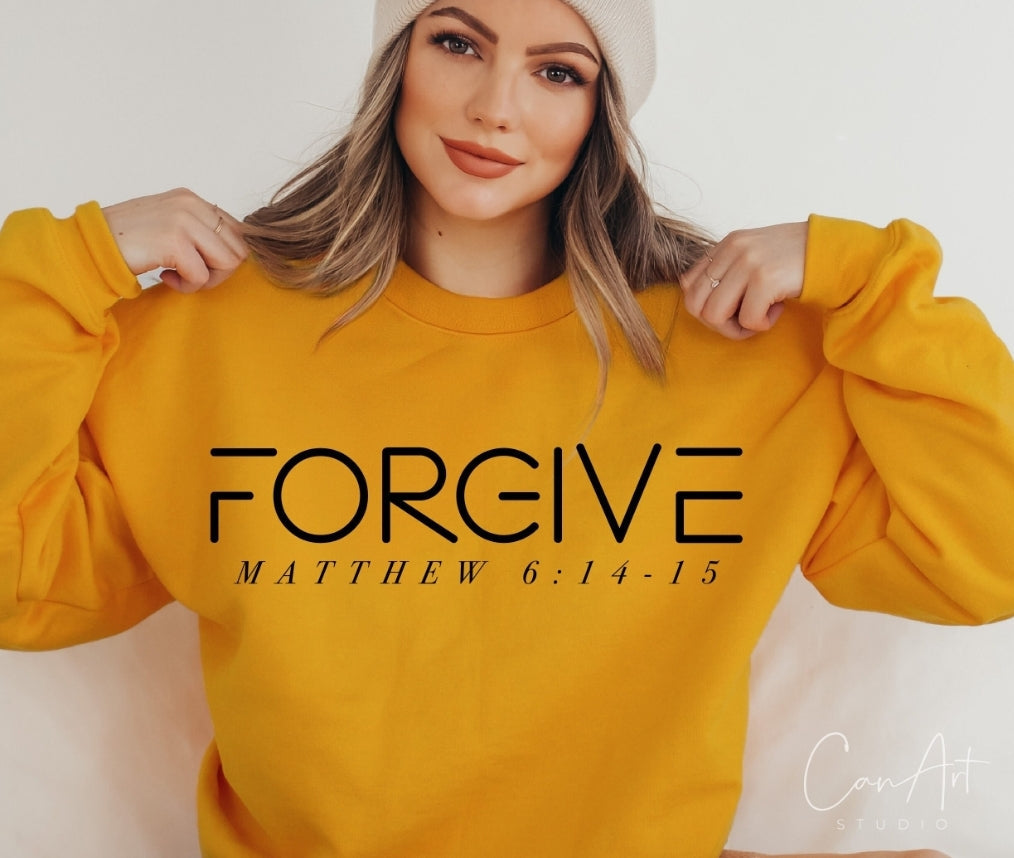 Forgive Crewneck Sweatshirt (Unisex) It Clothing Wear LLC