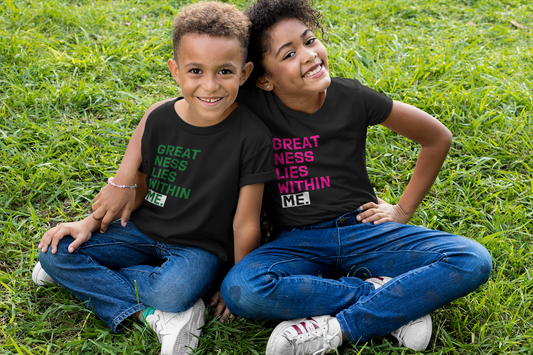 GREATNESS LIES WITHIN ME KIDS TEE It Clothing Wear LLC