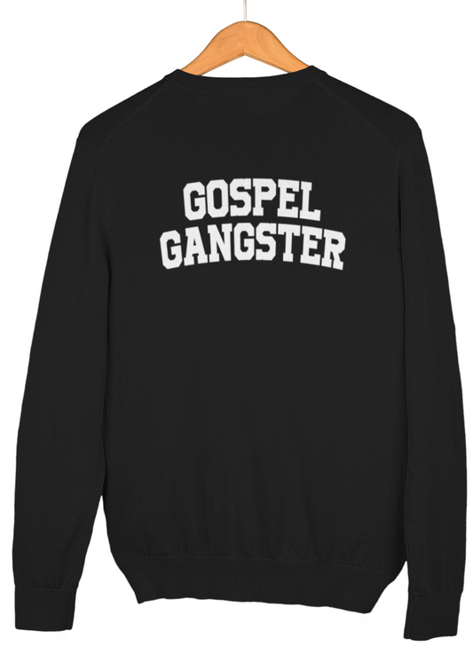 Gospel Gangster Crewneck Sweatshirt (UNISEX) It Clothing Wear LLC