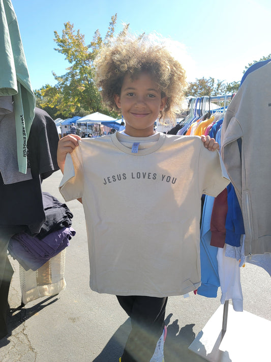 Jesus Loves You Kids Tee It Clothing Wear LLC
