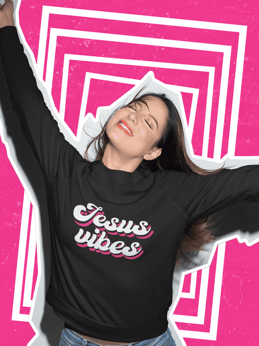 Jesus Vibes CREWNECK SWEATSHIRT (UNISEX) It Clothing Wear LLC