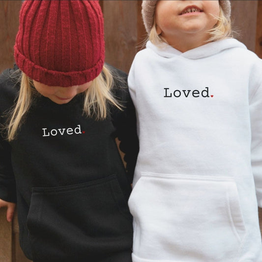 Loved ♡ Youth Hoodie It Clothing Wear LLC