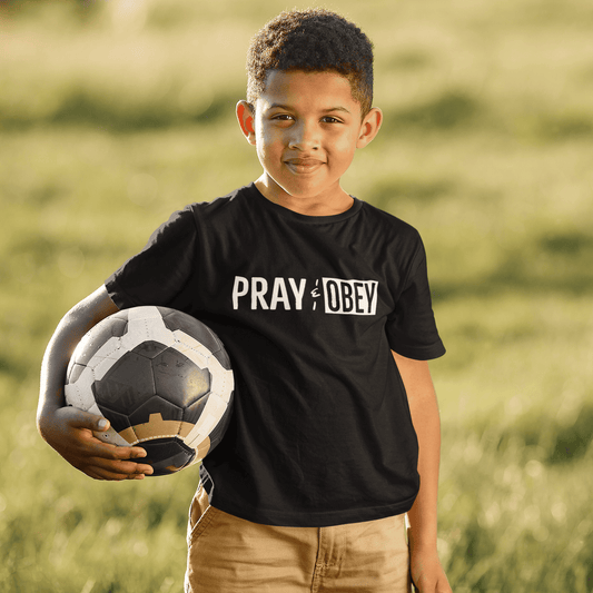 Pray & Obey Kids Tee It Clothing Wear LLC