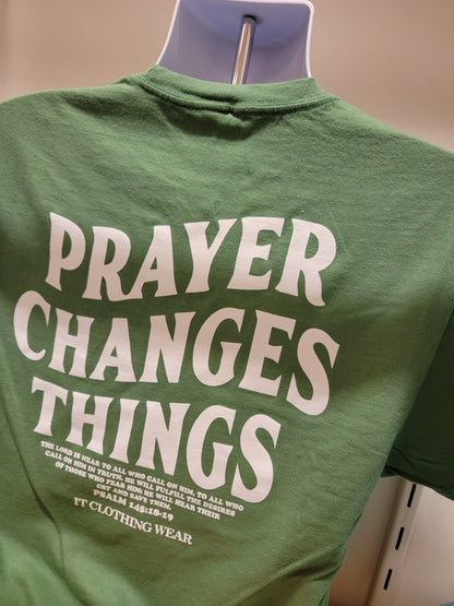 Prayer Changes Things Unisex Tee It Clothing Wear LLC