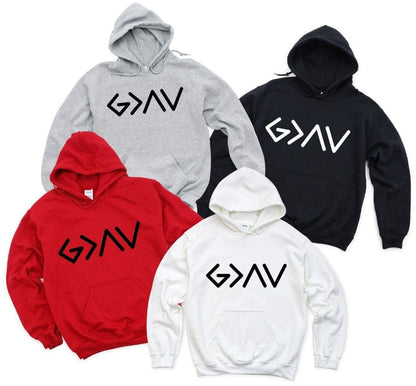 God is Greater Than The Highs and Lows Hoodie (Unisex)