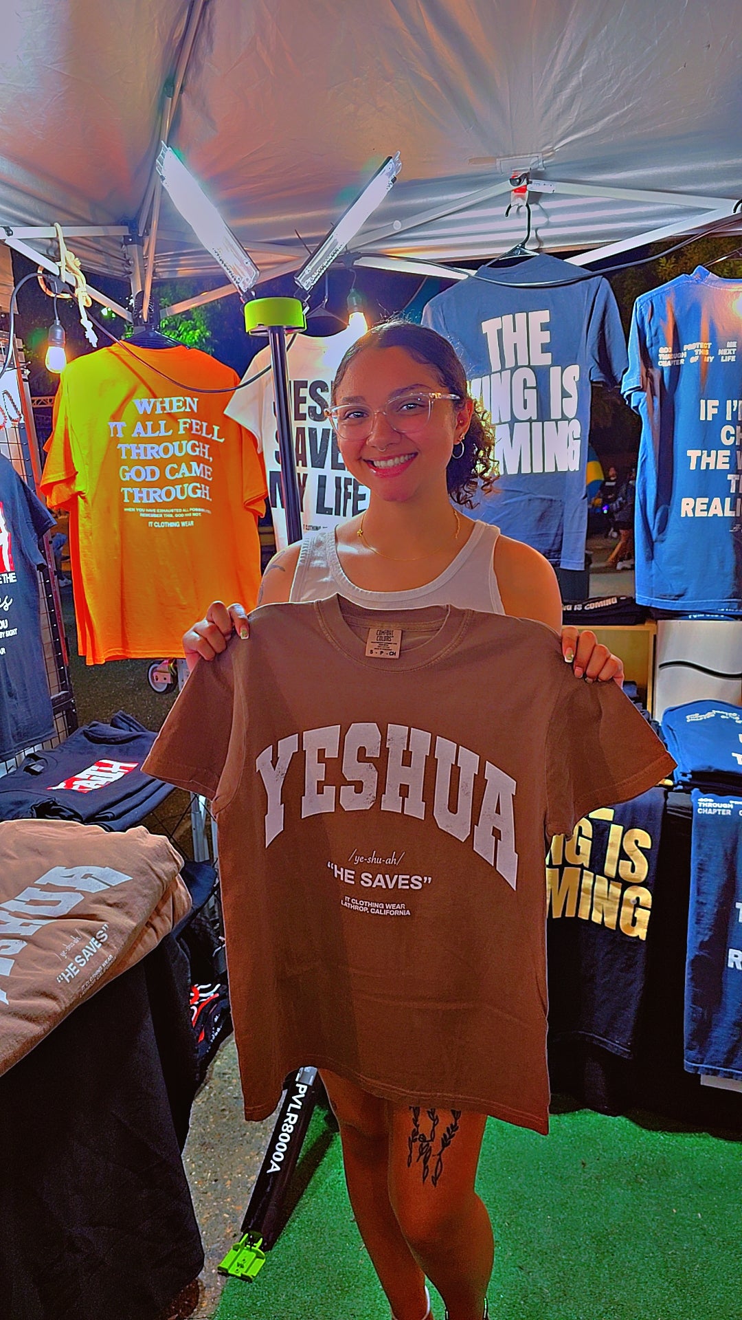 Yeshua – He Saves (Comfort Colors® Tee)