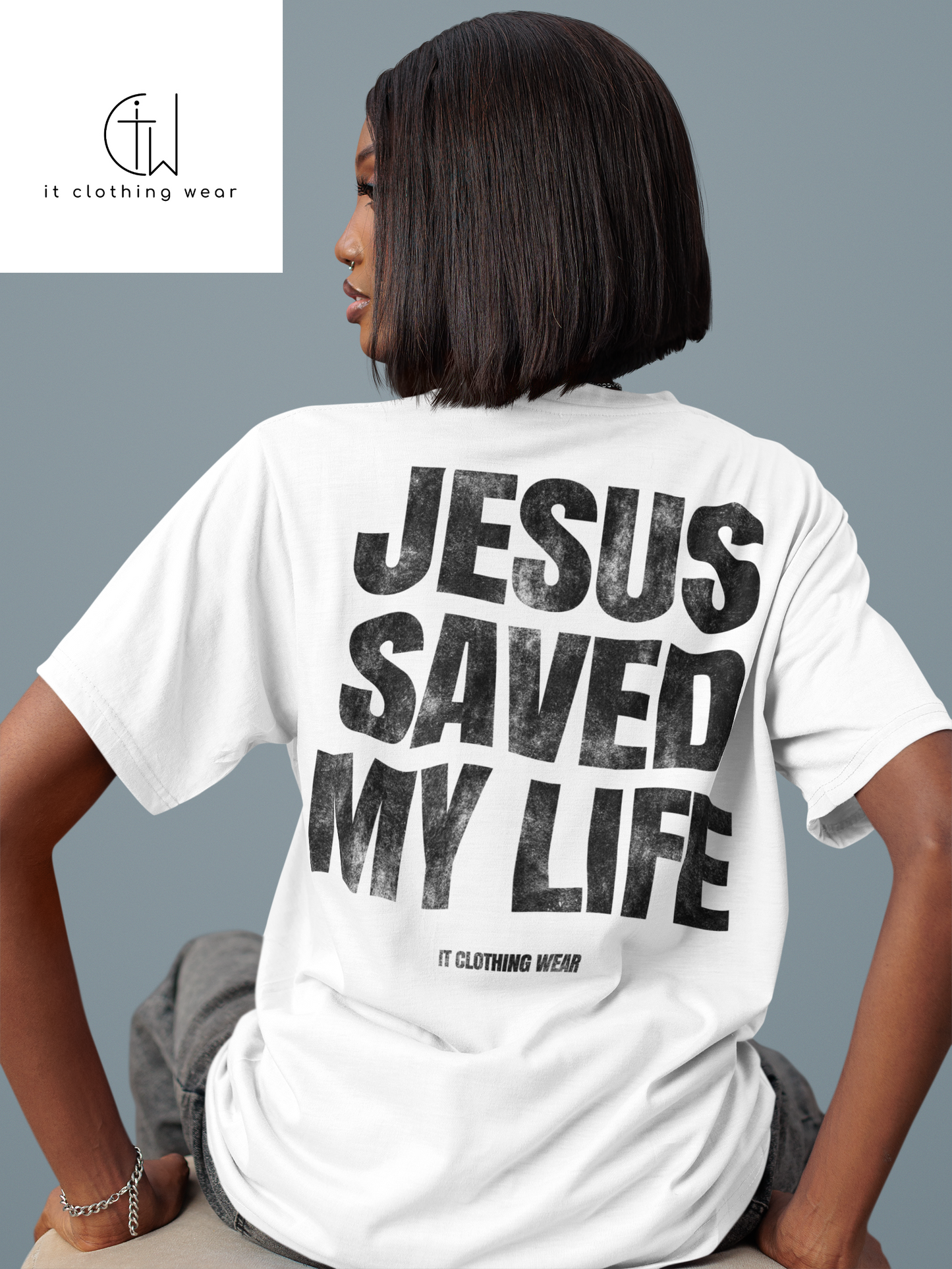 JESUS SAVED MY LIFE Unisex Tee