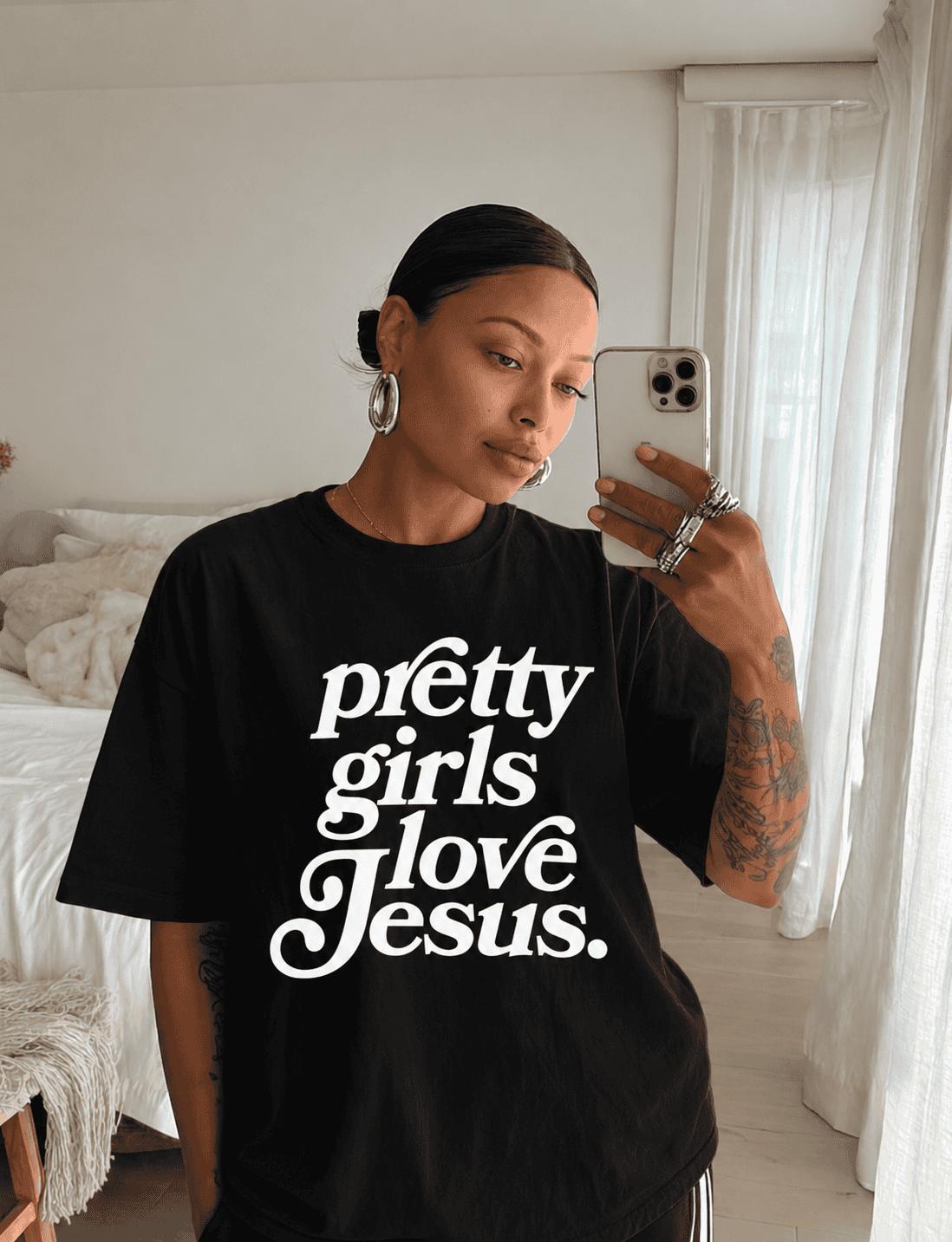 Pretty Girls Love Jesus Tee
