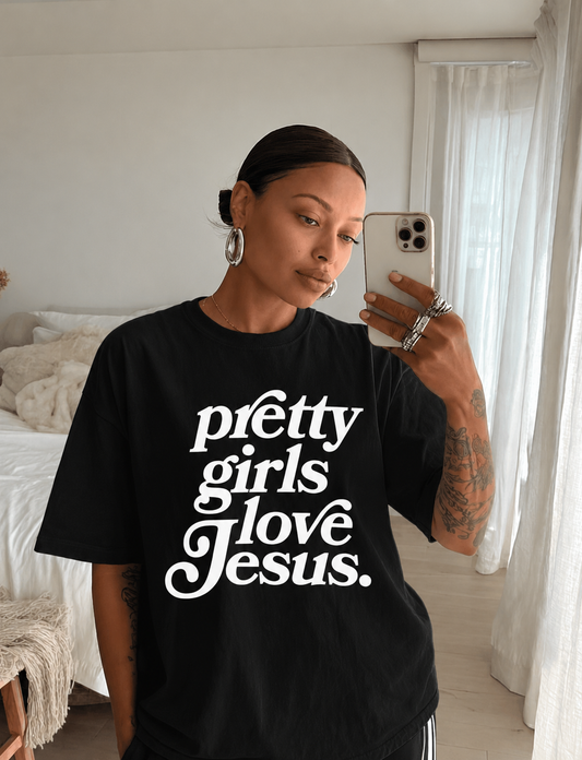 Pretty Girls Love Jesus Tee