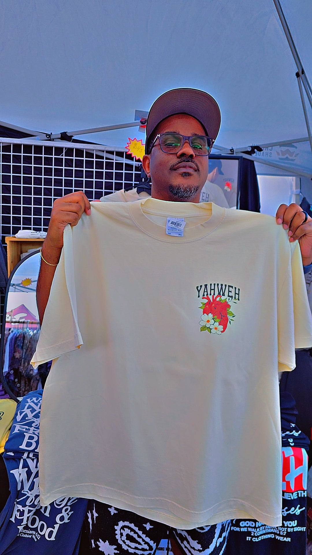 YAHWEH Heavyweight (Shaka Wear) Unisex Tee