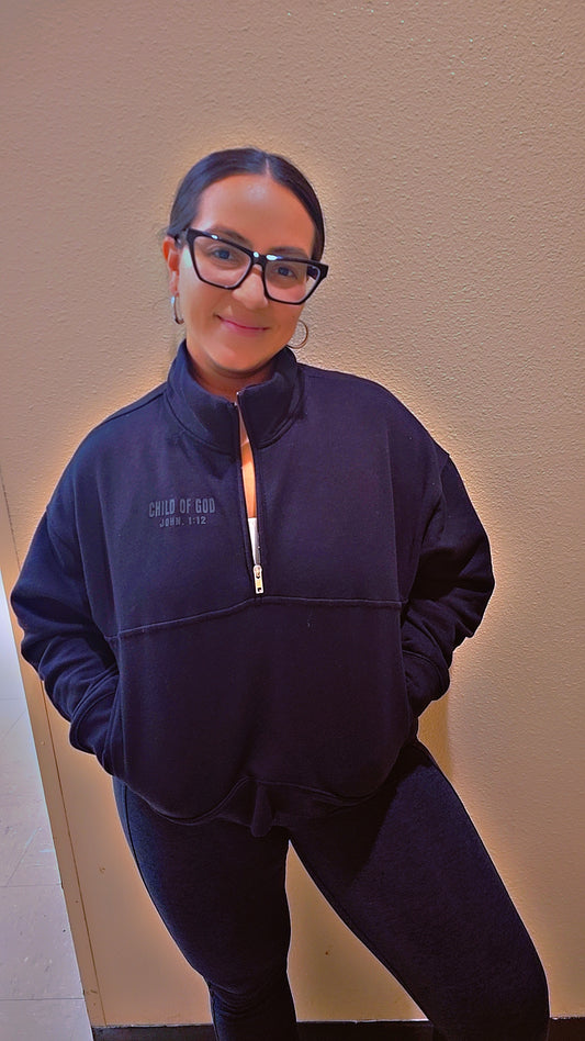 Child of God Half Zip Pullover