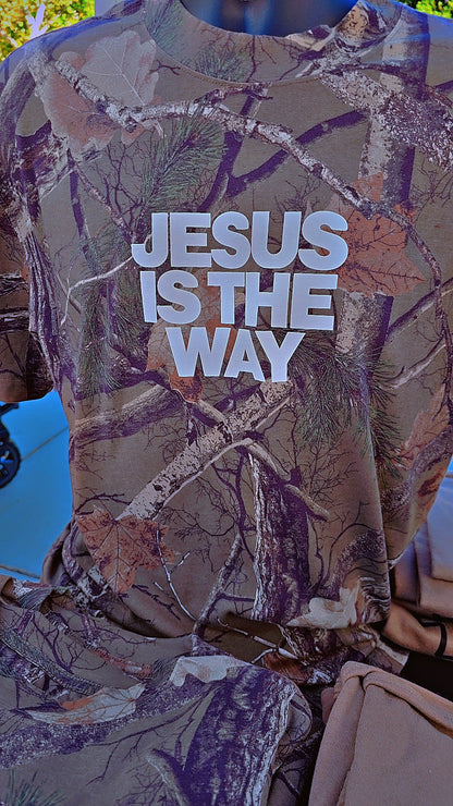 Jesus is  the way Unisex Boxy Tee