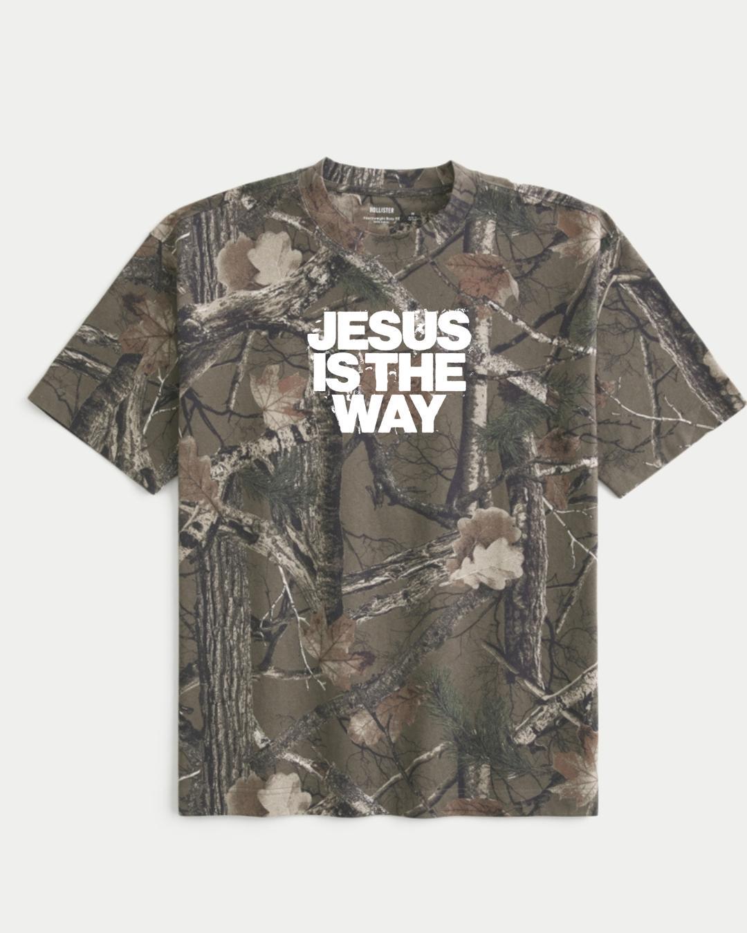 Jesus is  the way Unisex Boxy Tee
