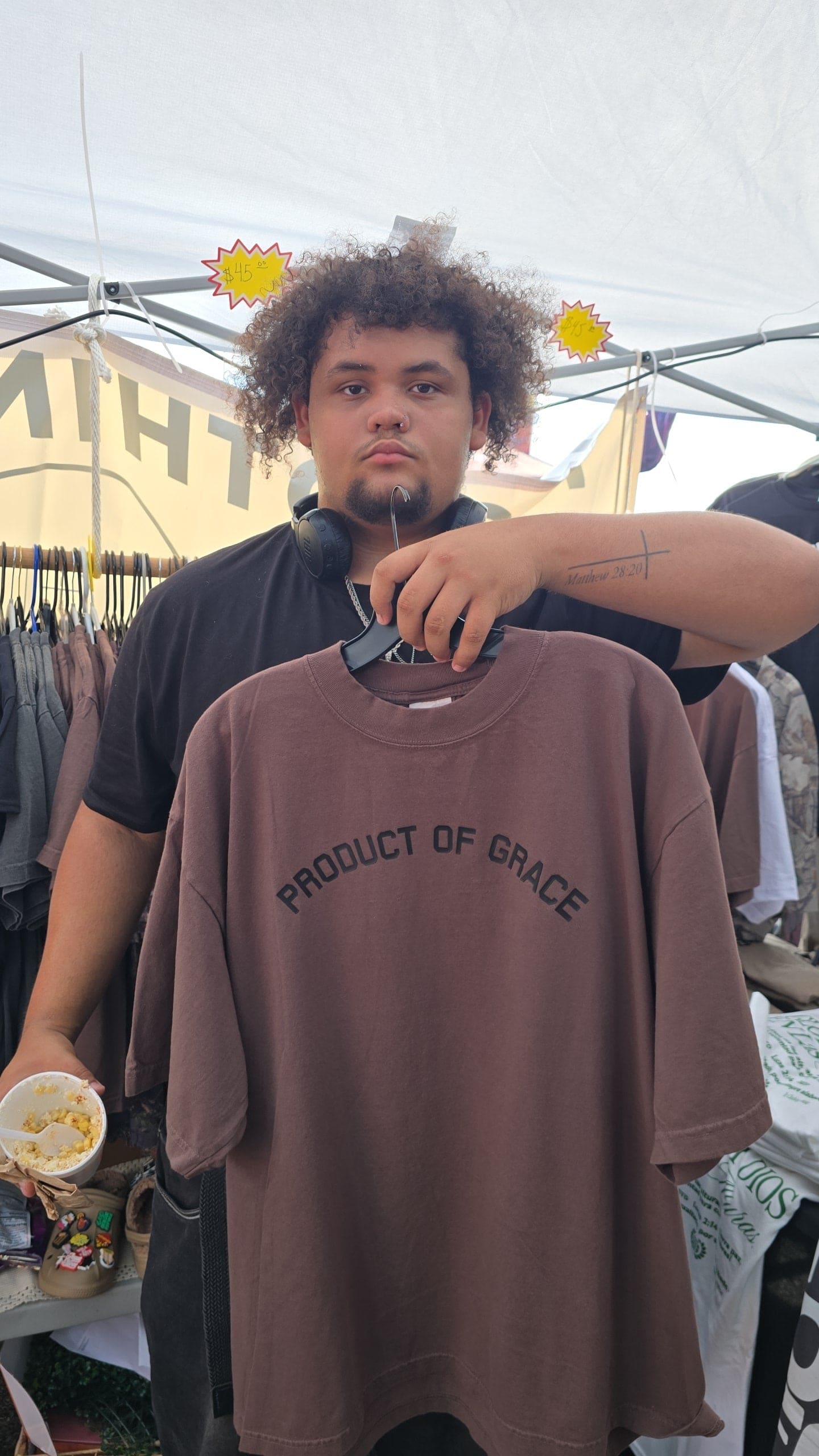 Product of Grace – Arch Tee (Shaka Wear Heavyweight)