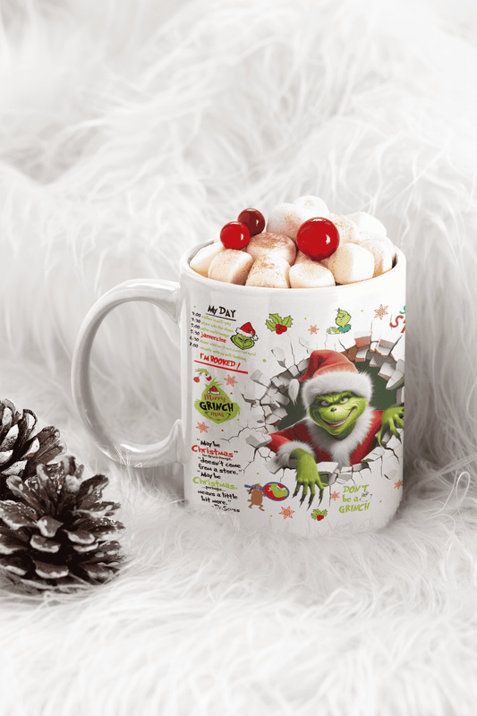 Merry Christmas Grinch 11 oz Mug