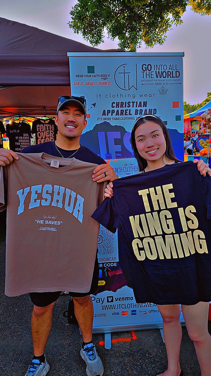 Yeshua – He Saves (Comfort Colors® Tee)