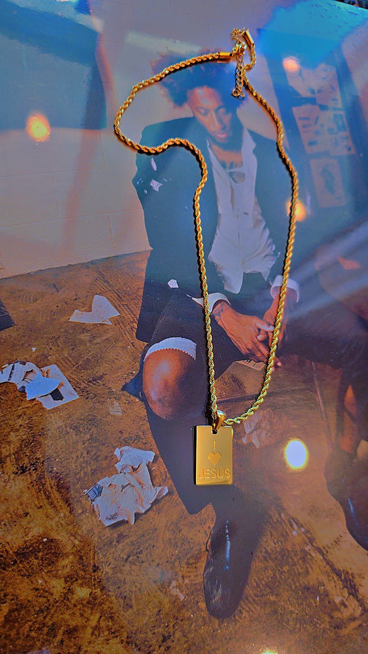 (Copy) LMTD || 18K GOLD PLATED I ❤️ JESUS CHAIN