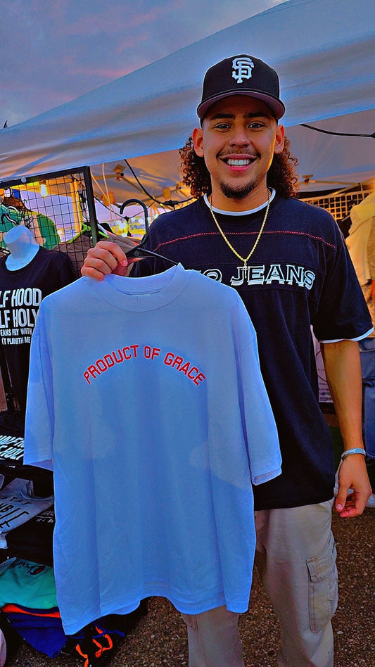 Product of Grace – Arch Tee (Shaka Wear Heavyweight)