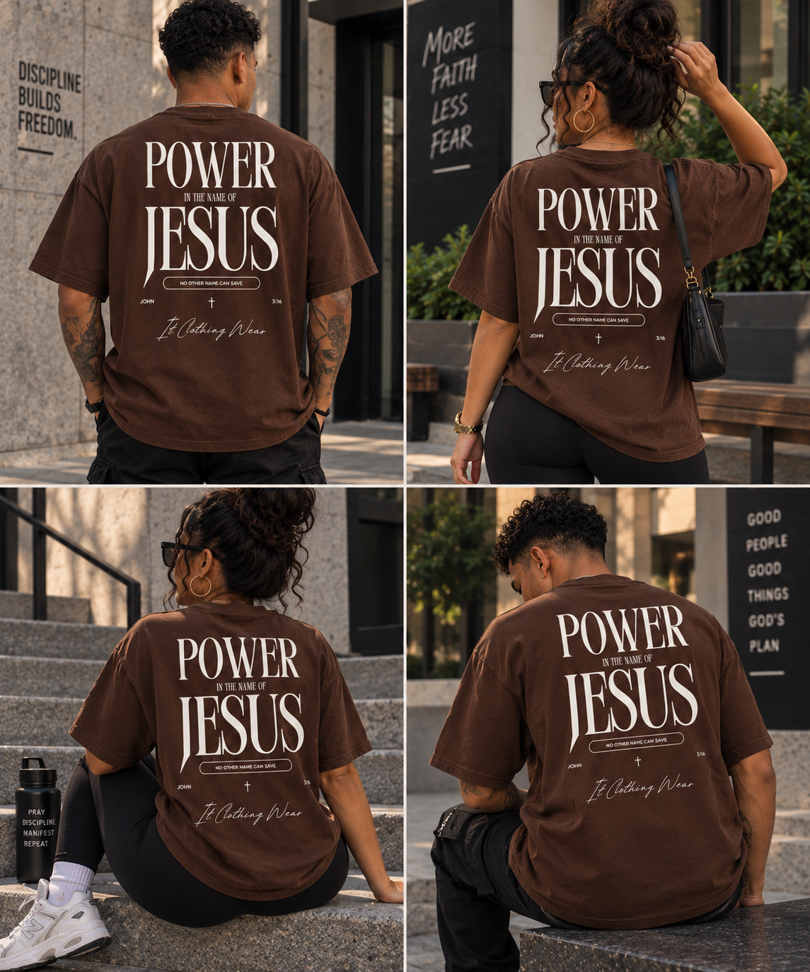 Power In The Name Unisex Tee