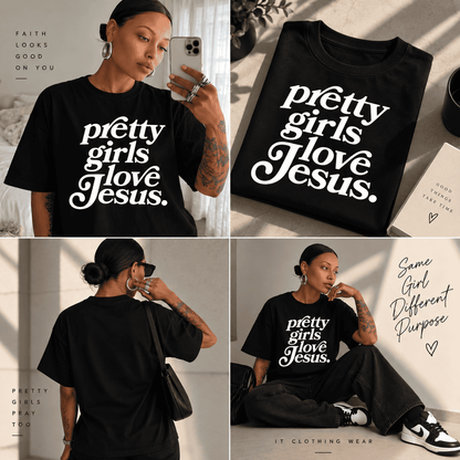 Pretty Girls Love Jesus Tee