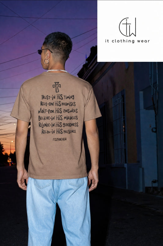 Trust in His timing Unisex Tee